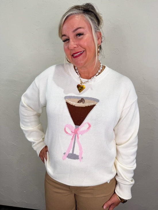 Thats That Me Espresso Martini Sweater - Revel Boutique