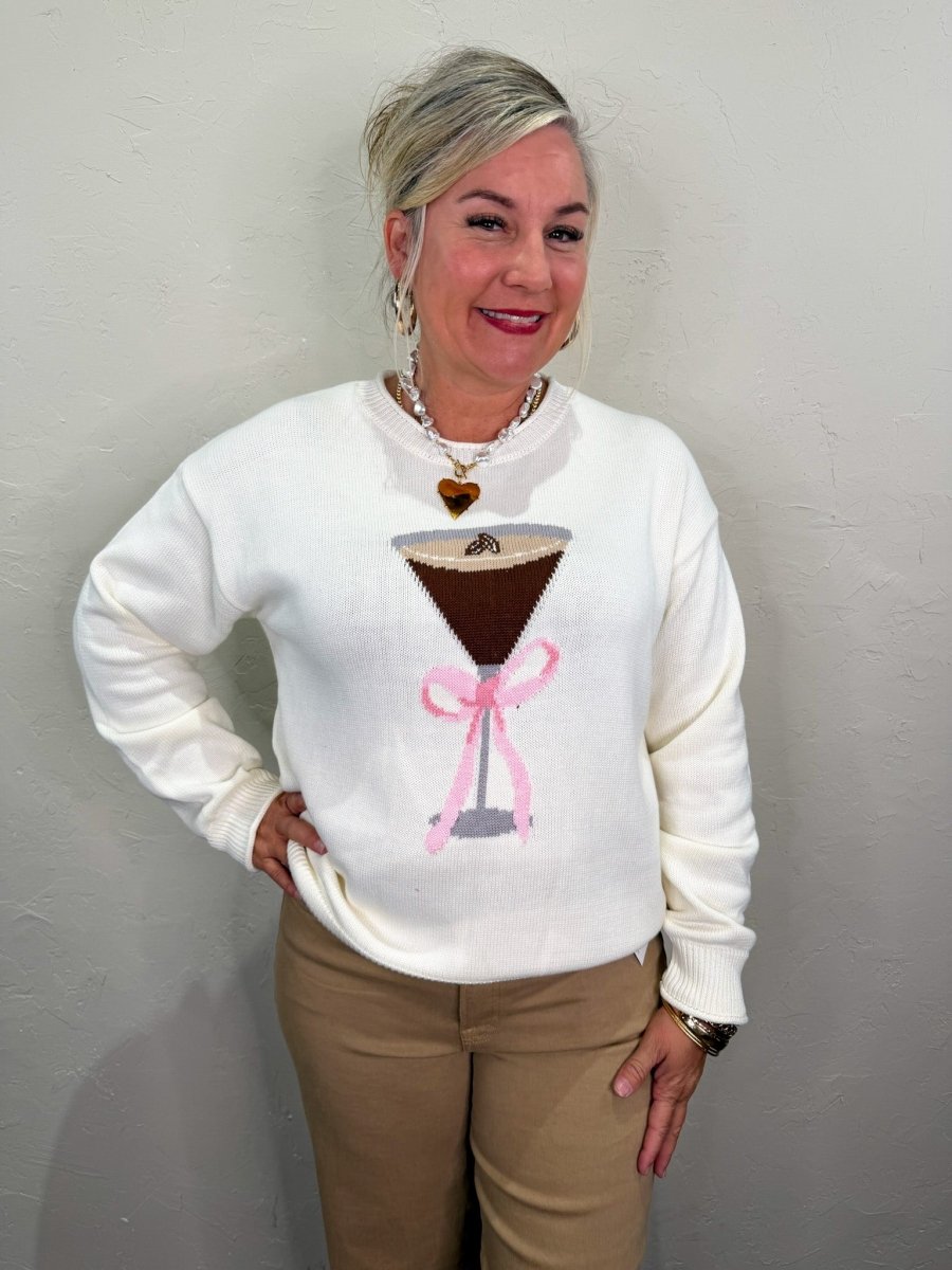 Thats That Me Espresso Martini Sweater - Revel Boutique