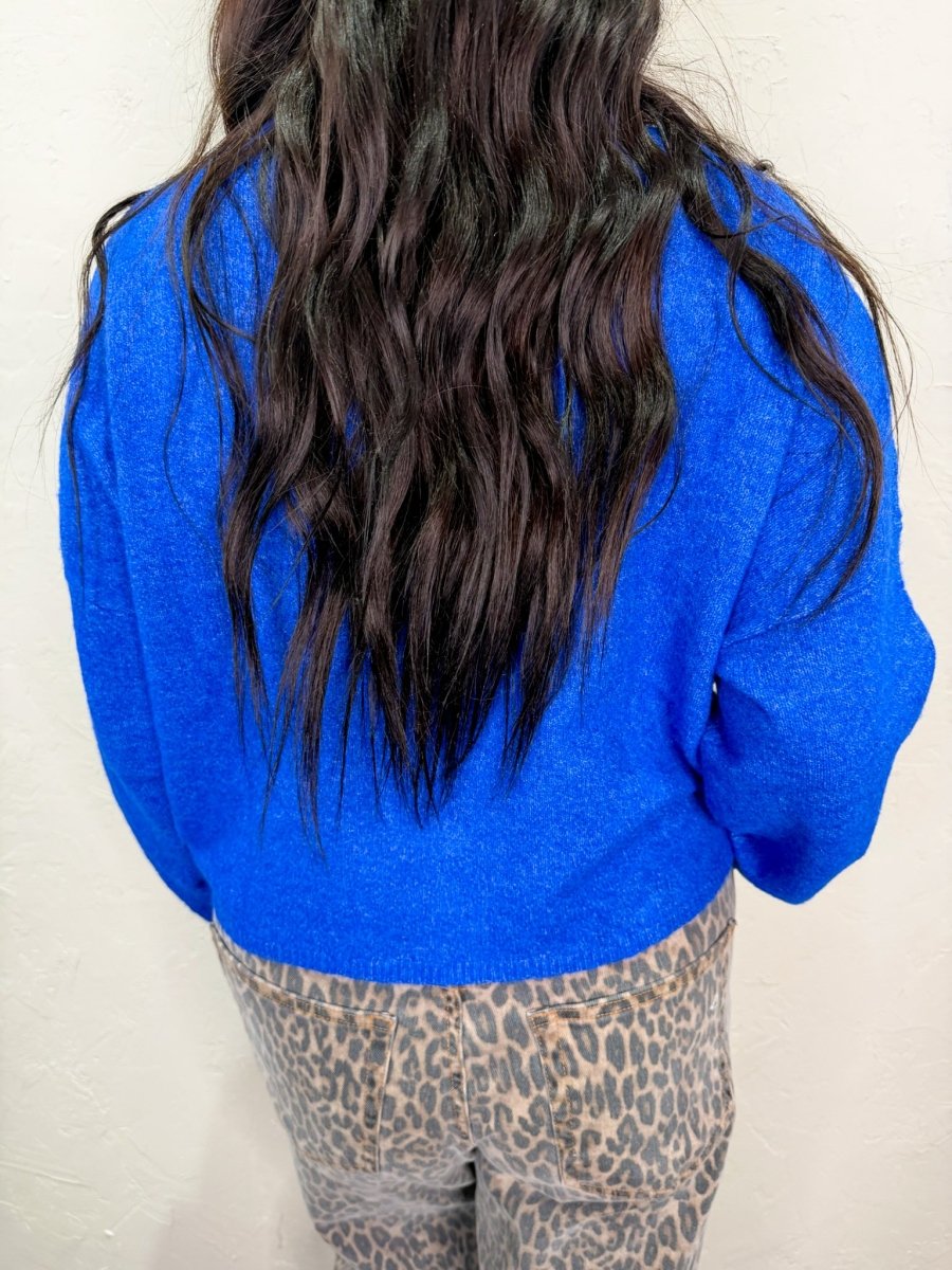 The Piper Cardigan - Blue - Revel Boutique