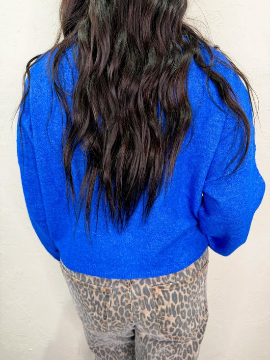 The Piper Cardigan - Blue - Revel Boutique