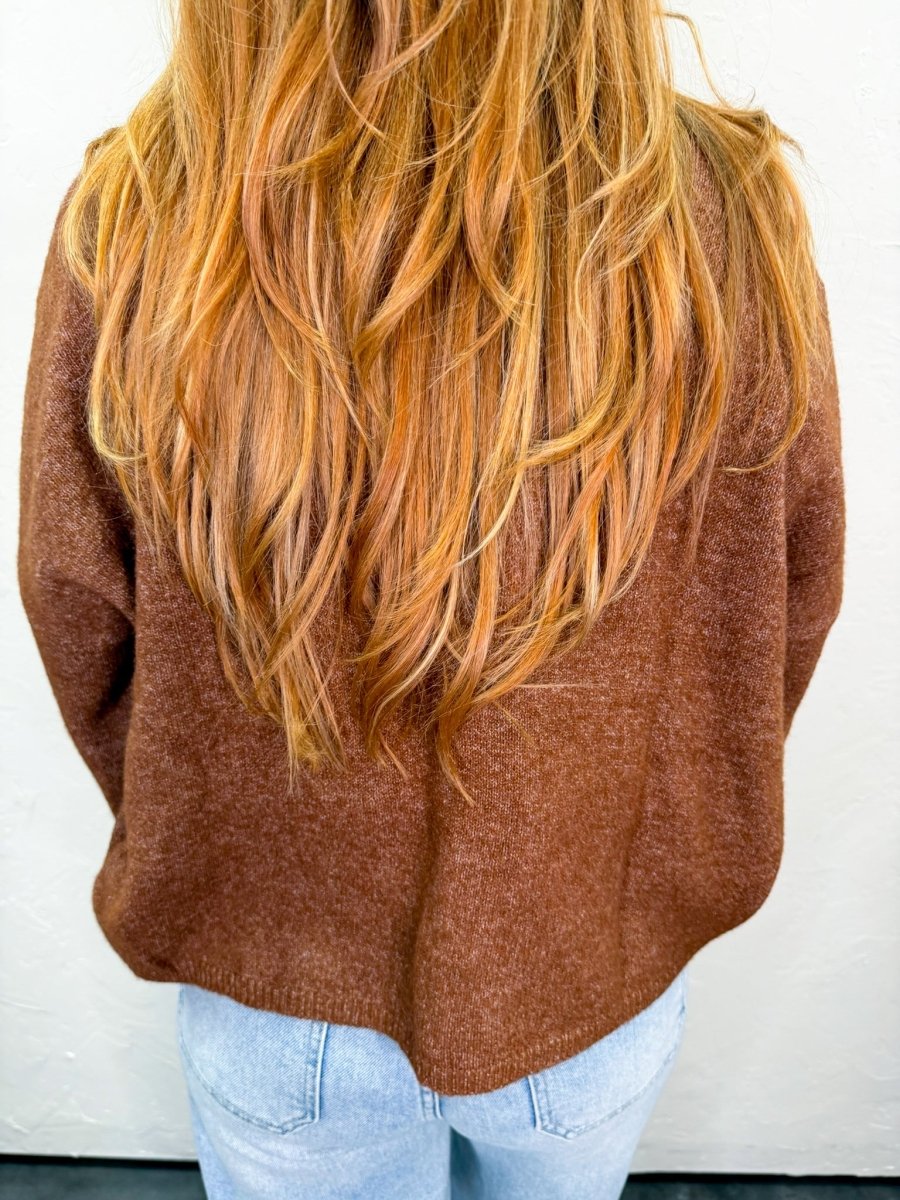 The Piper Cardigan - Brown - Revel Boutique