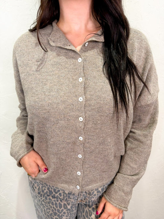 The Piper Cardigan - Mocha - Revel Boutique