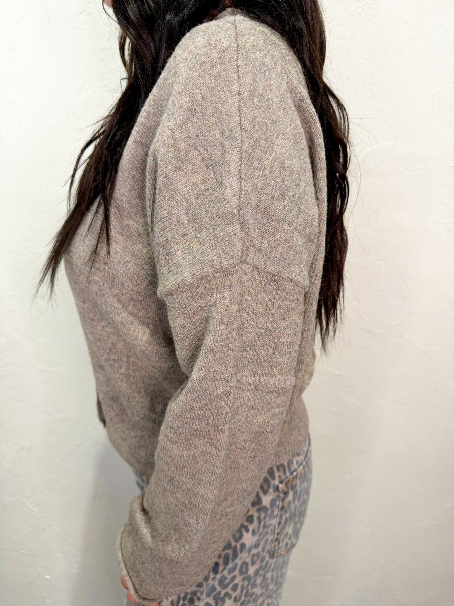 The Piper Cardigan - Mocha - Revel Boutique