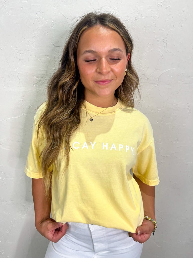 Vacay Happy Tee - Revel Boutique