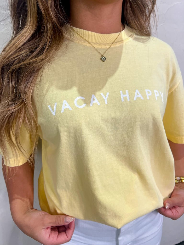 Vacay Happy Tee - Revel Boutique