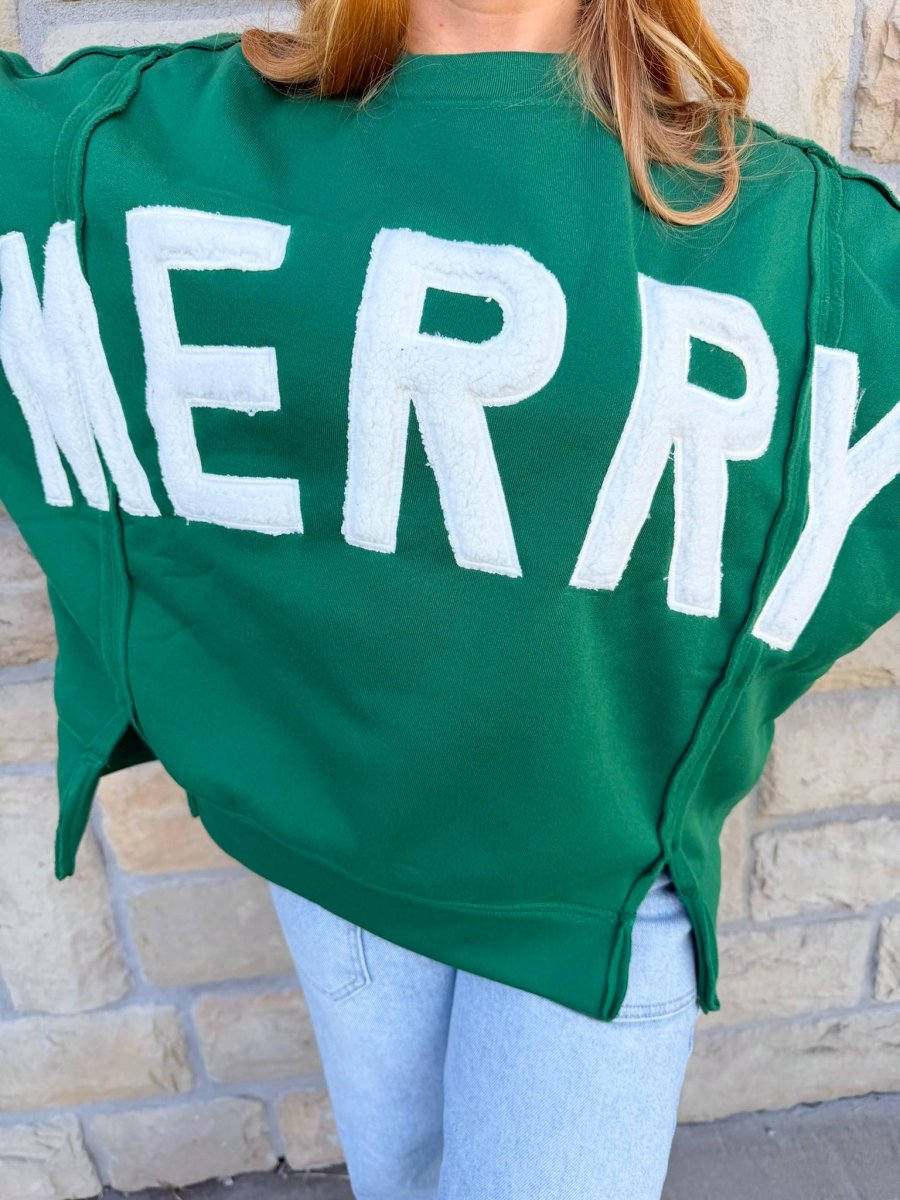 Very Merry Tunic - Green - Revel Boutique