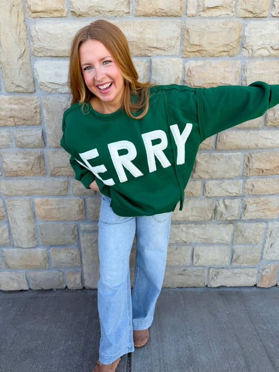 Very Merry Tunic - Green - Revel Boutique