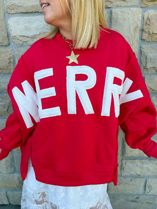 Very Merry Tunic - Red - Revel Boutique