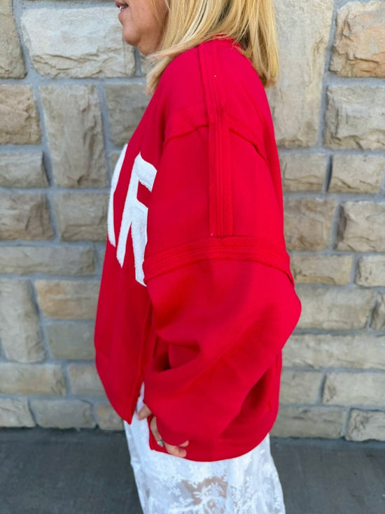 Very Merry Tunic - Red - Revel Boutique