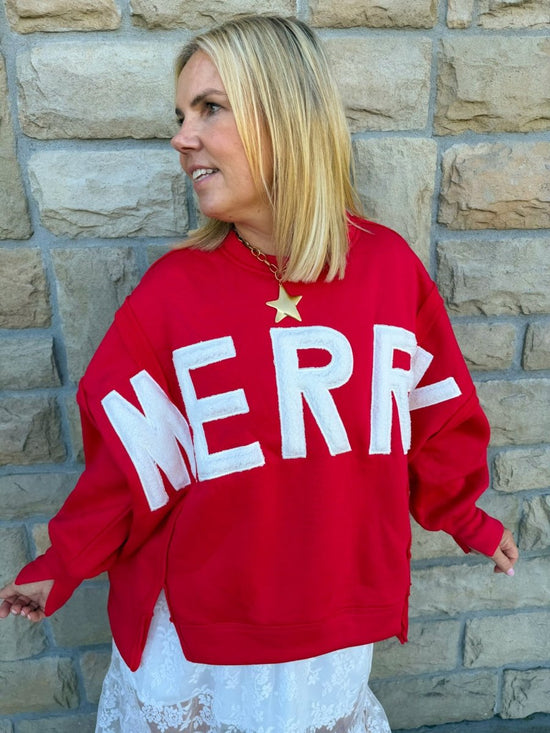 Very Merry Tunic - Red - Revel Boutique