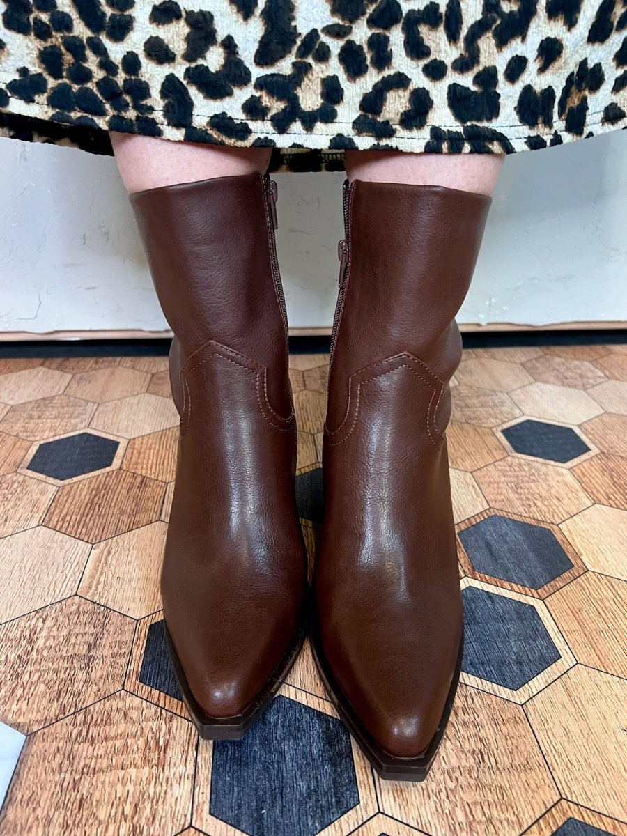 Victoria Boot - Cognac - Revel Boutique