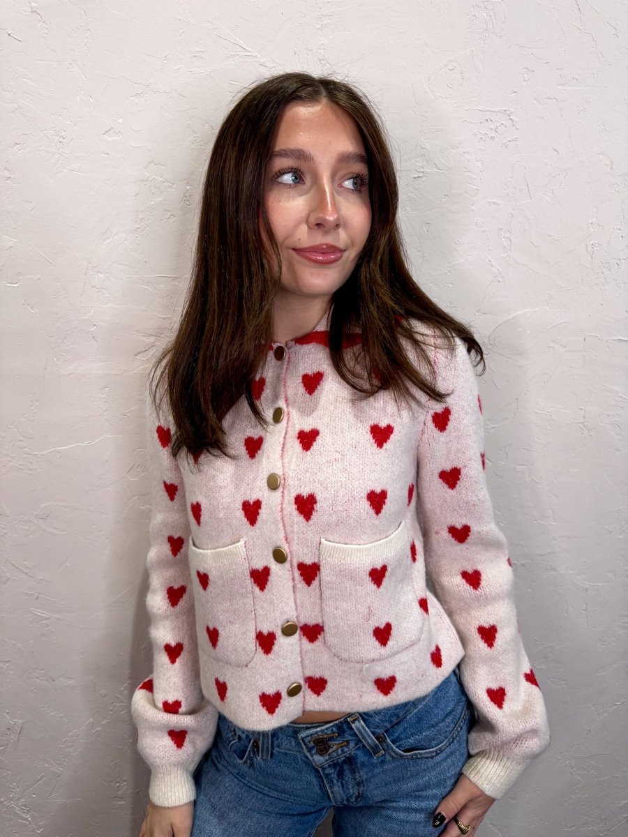 We Heart It Cardi - Revel Boutique