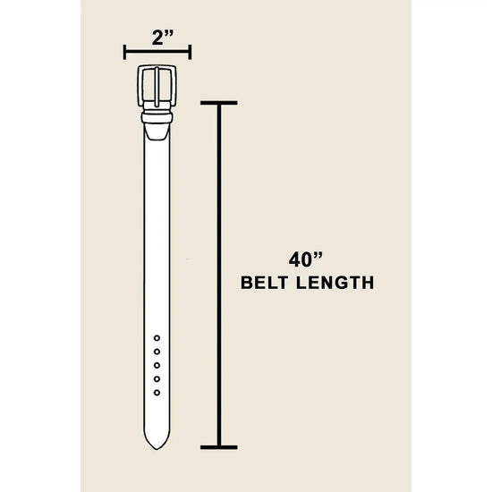 Western Concho Vegan Leather Belt - Black - Revel Boutique