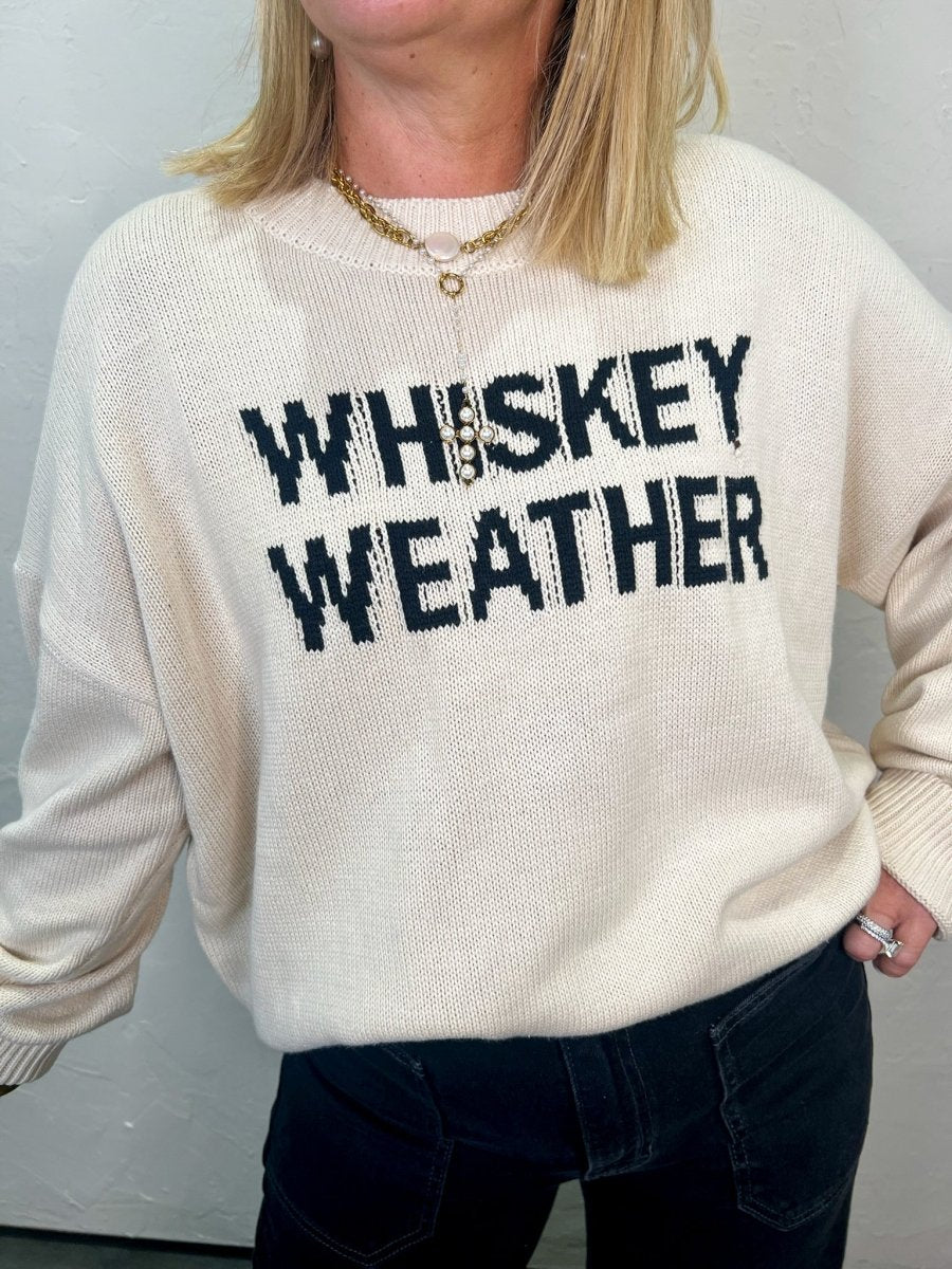 Whiskey Weather Sweater - Revel Boutique