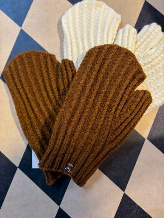 Winter Warm Mitten - Coffee - Revel Boutique