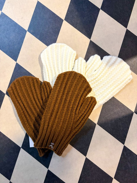 Winter Warm Mitten - Coffee - Revel Boutique