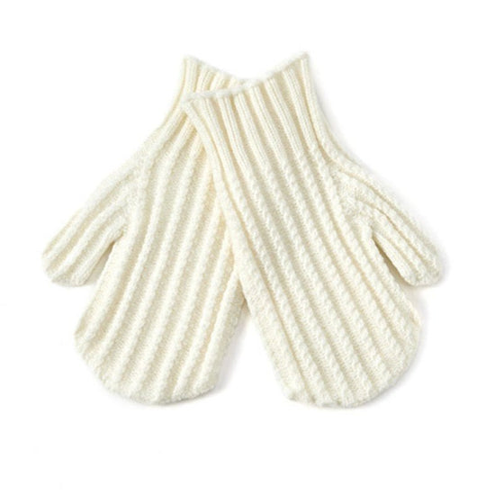 Winter Warm Mitten - White - Revel Boutique