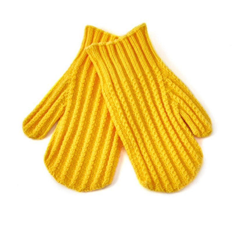 Winter Warm Mitten - Yellow - Revel Boutique