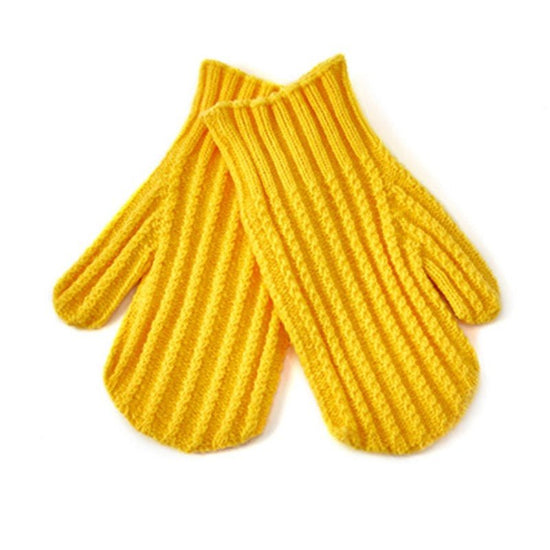 Winter Warm Mitten - Yellow - Revel Boutique