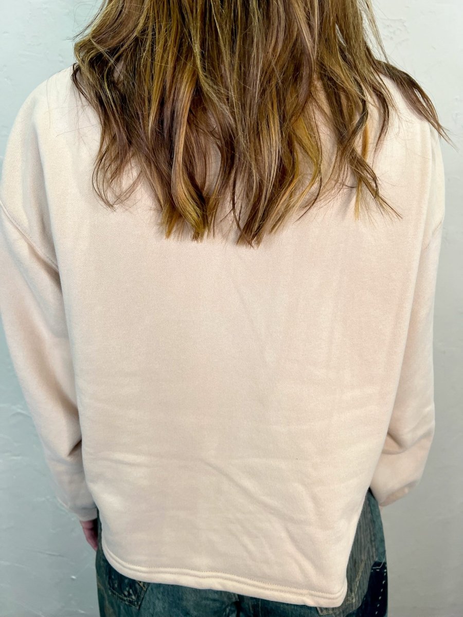 Y'all Flocked Sweatshirt - Revel Boutique