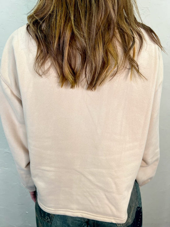 Y'all Flocked Sweatshirt - Revel Boutique