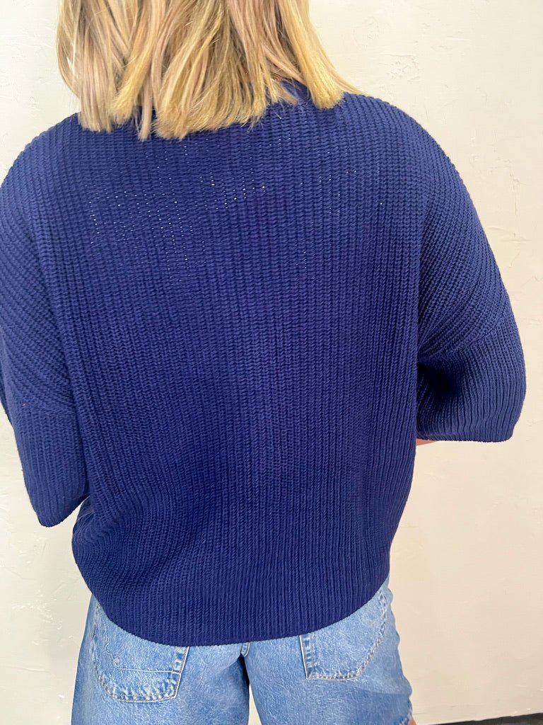 You're My Lobster Sweater - Navy - Revel Boutique