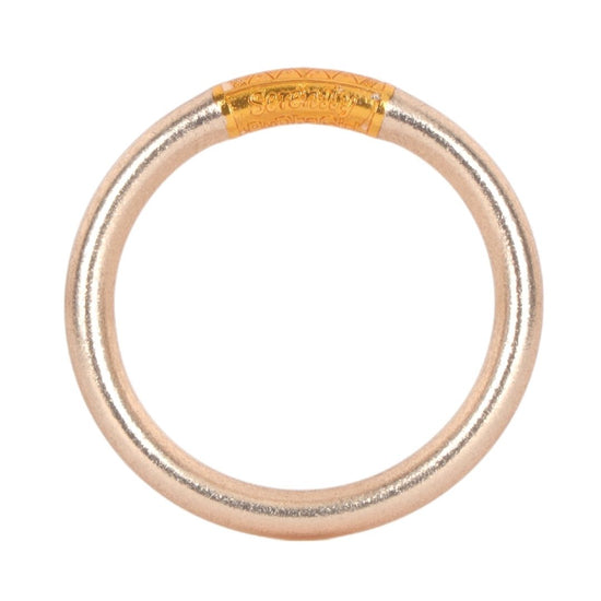 Load image into Gallery viewer, Budhagirl: Tzubbie All Weather Bangle - Champagne
