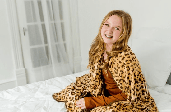 Artisan PM: Adult Swaddle Blanket - Leopard II - Revel Boutique