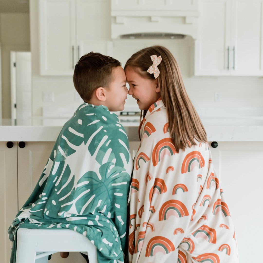 Artisan PM: Adult Swaddle Blanket - Rainbow - Revel Boutique
