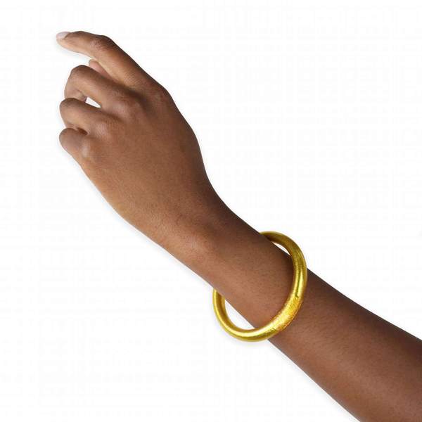 Budhagirl: Tzubbie All Weather Bangle - Gold - Revel Boutique