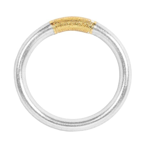 Budhagirl: Tzubbie All Weather Bangle - Silver - Revel Boutique