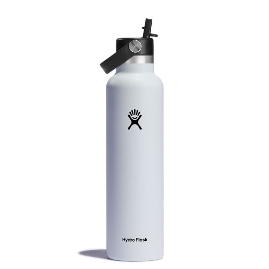 Hydro Flask: 24 oz Standard Mouth w Flex Straw Cap - Revel Boutique