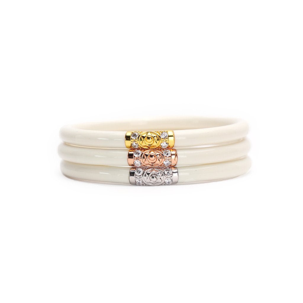 Ivory Three Kings BuDhaGirl Bangles - Revel Boutique